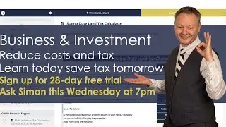 Business & Investment Tax Know How  - 28-day trial free trial