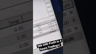 36k USD Profits made in 4 Hours of Trading !
