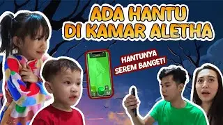TERNYATA KAMAR ALETHA BANYAK HANTU ⁉️ KITA COBAIN APLIKASI PENDETEKSI HANTU