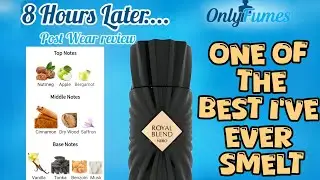 From Fresh Apple to Warm Amber | Post wear review | Royal Blend Nero French Avenue #fragrance
