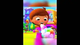 Candy Floss Fun 🍭 | Sing & Dance with Us! #Shorts