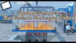 #pyrolysis Process 6: Final Products Discharging Devices--solid residue (carbon black)