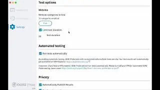 OONI Probe App Settings (Advocacy Assembly)
