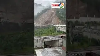 Landslide in Bilaspur Himachal Pradesh | YUGMARGTV