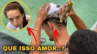 MEU AMIGO CORTOU MEU CABELO | MINHA NAMORADA NÃO GOSTOU