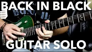 AC/DC &ndash; Back in Black (Guitar Solo Cover)