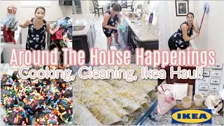 Cooking, Cleaning, Ikea Haul, New Mop & More!! Around The House Happenings, Let's Do It.
