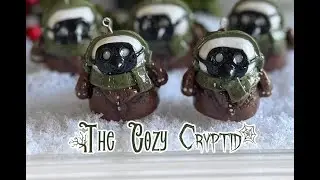 How I made a new paranormal charm with polymer clay - Plague Doctor