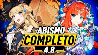 ¡ME PASO EL ABISMO CON NAVIA y NILOU! ⭐ (36 ★) VERSION 4.8 - Genshin Impact
