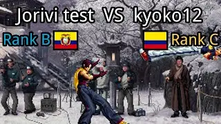 The King of Fighters 2001: (EC) Jorivi test vs (CO) kyoko12 - 2021-03-29 03:48:02