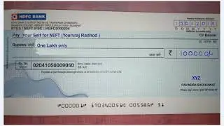 HDFC BANK NEFT/RTGS  , एच डी एफ सी  बैंक में NEFT /RTGS द्वारा पेमैंट करना सीखिए