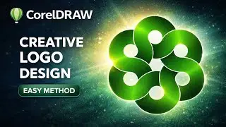 CorelDRAW Creative Logo Design | Simple & Easy Method