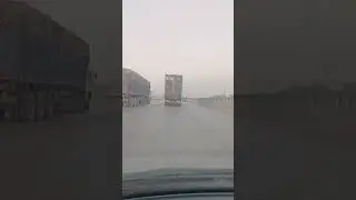 Motorway M-9 Karachi - Karachi to Hyderabad Car Drive on the Ramp