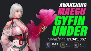 Awakening Maegu Gyfin Underground Lvl.2 LS, 29.8k TL/ H | No Elixirs | BDO