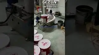 Semi Automatic Manual Oil Acrylic Watercolor Coating Sealing Bucket Wall Paints Filling Machines