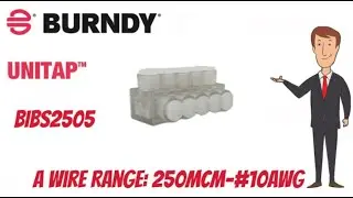 Burndy Unitap BIBS2505 Insulated Tap