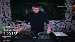BADradio #85 | F3STO | Techno Live Set