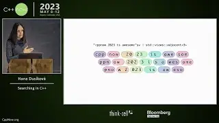 Lightning Talk: Searching with C++ - A Fulltext Index Search Algorithm - Hana Dusíková - CppNow 2023