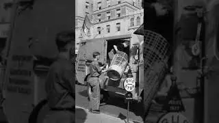 This is the New York City Department of Sanitation in the 1940s. #shorts