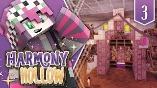 DECORATING MY HOUSE - MINECRAFT - HARMONY HOLLOW S5 #3