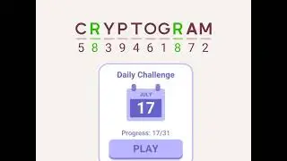 Cryptogram Daily Challenge July 17 2024 - 'Welcome to Sydney' Answers