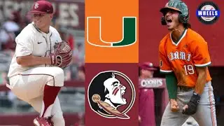 #6 Miami vs #21 Florida State Doubleheader Highlights | 2022 College Baseball Highlights