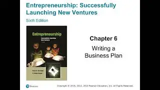 Lecture 6: Writing a Business Plan Part 3  -  كتابة خطة العمل - الجزء االثالث