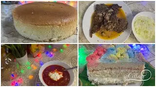 Секрети бисквити баланди мулоимака гуфтм❤️гушт дар духовка🤗борщ таёр кадм💕духтараком Кати гулять😘💋