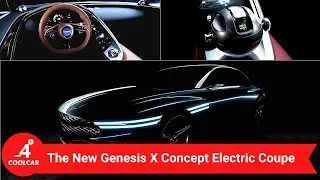 Новое электрическое купе Genesis X Concept