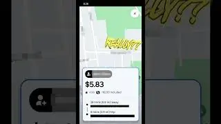 A rideshare driver's pay in 2023