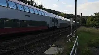 CFL 4010 mit Dosto's und Steuerwagen 017 in Enscherange (&Auml;ischer)