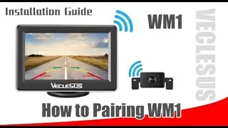 How to  Pairing M1W Wireless Backup Camera System? Here are pairing instructions.
