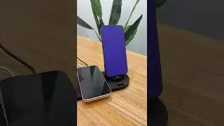 Compact Power, Triple Charge #shorts #WirelessCharging #CompactPower #3in1Charger