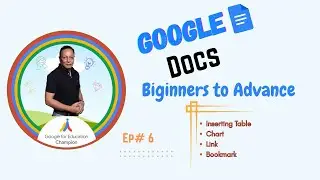 Google Документы | Вставить таблицу | Диаграмма | Внешняя ссылка | Закладка | Эпизод 6