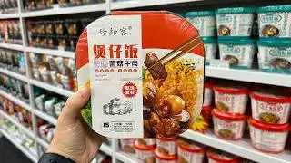 Trying 4 Chinese Self-Heating Hot Pots &ndash; Quick & Spicy Rice Meals!