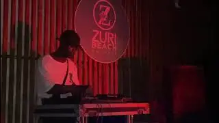 Artsman Raaharto at 104 BPM's Music Series, Zuri Beach Club (Margate KZN)