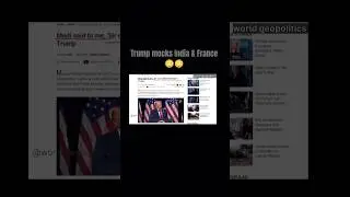 Trump crossed all his limits 😱😬 #currentaffer #worldaffairs #usa #india #venezuela #france