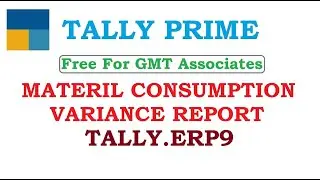 MATERIAL CONSUMPTION VARIANCE REPORT