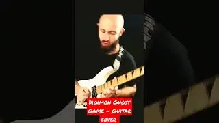 Digimon Ghost Game - opening theme  (Guitar cover) #digimonghostgame #shortvideo  #shorts #anime