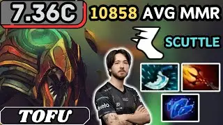 7.36c - Tofu NYX ASSASSIN Soft Support Gameplay - Dota 2 Full Match Gameplay