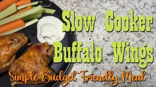 Slow Cooker Buffalo Wings ~ Budget Friendly, Easy & Delicious