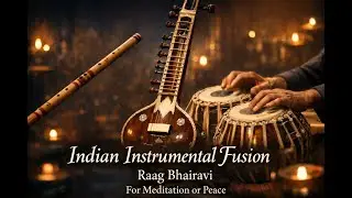 Relaxing Indian Classical Music | Meditation, Yoga & Sleep | Flute , Sitar , Table Fusion