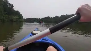 Georgia Woodsman Jr  Scout Skills #17 Aquatics  out in a Kayak