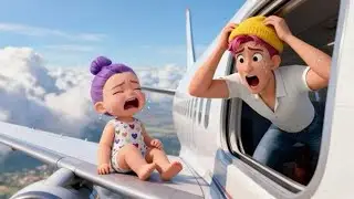 Heroic Baby Saja Rescuing Rumi and Mira from a Terrifying Mid Air Disaster | KPOP Demon Hunters