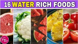 ✅ 16 Water-Rich Foods That Help You Stay Hydrated || Foods with high water content