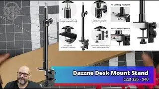 Dazzne Desk Mount Stand