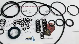 Bosch Rexroth A10VD43 A10VD43SR A10V43 KOBELCO SK60 Pump Seal Kit Sealing Set Rebuild Kit