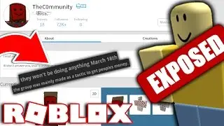 JOHN DOE is FAKE!! TheC0mmunity EXPOSED!! (Nothing will happen on March 18th in Roblox!)