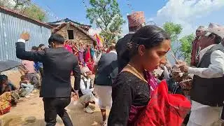 लोप हुनै लागेको परम्परागत रुपमा नाचिने यो नाचको संरक्षन गर्दै पछिल्ला युवा पिडिहरु 🙏