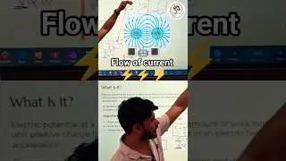 Electric Current Flow in Circuit| Om sir | Study with talent academy| #shorts